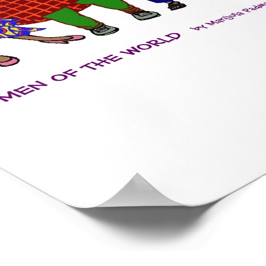 Vrouwen in het POSTER van de wereld - 1 (Hoek)