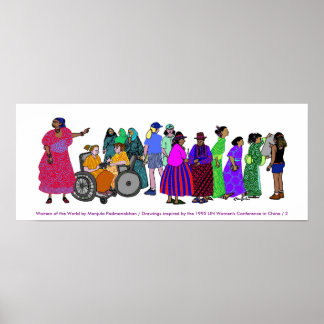 Vrouwen in het POSTER van de wereld - 2