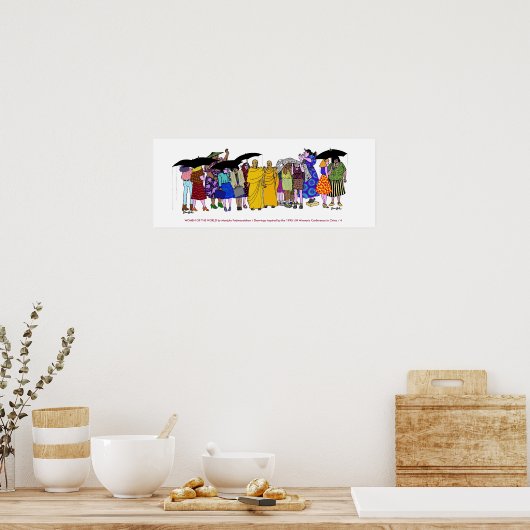 Vrouwen in het POSTER van de wereld - 4 (Keuken)