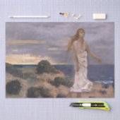 Vrouwen in het strand van Puvis de Chavannes Tissuepapier (Craft)