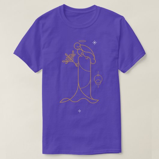 Vrouwen in het Tiener T-shirt (Design voorkant)