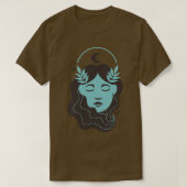 Vrouwen in het Tiener T-shirt (Design voorkant)