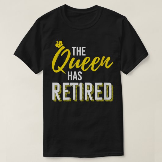 Vrouwen in het veld De koningin heeft grootmoeder T-shirt (Design voorkant)