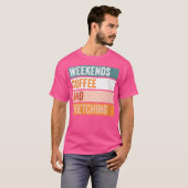 Vrouwen in het weekend koffie en schetsen grappige t-shirt (Voorkant volledig)