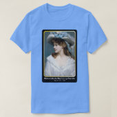 Vrouwen in het Wit 1880, beeldend ART T-shirt (Design voorkant)
