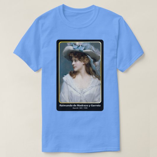 Vrouwen in het Wit 1880, beeldend ART T-shirt (Design voorkant)
