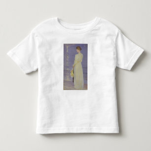 Vrouwen in het Wit op een strand, 1893 Kinder Shirts