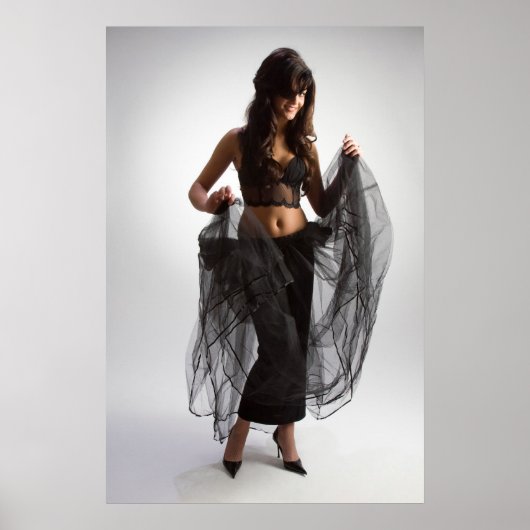 Vrouwen in het zwart poster (Voorkant)