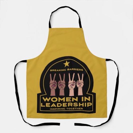 Vrouwen in leiderschap schort (Voorkant)