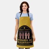 Vrouwen in leiderschap schort (Gedragen)