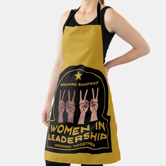 Vrouwen in leiderschap schort (Insitu)