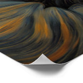 Vrouwen in Liefde Kussen Poster (Hoek)