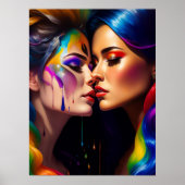 Vrouwen in liefde poster (Voorkant)