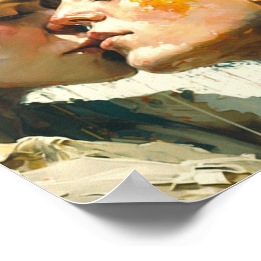 Vrouwen in liefde poster (Hoek)