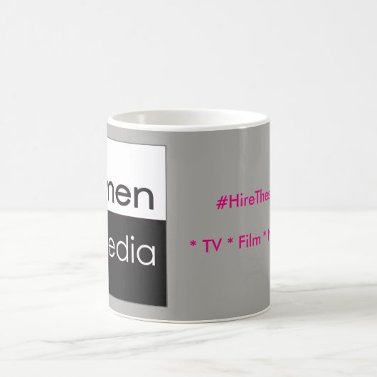 Vrouwen in Media Classic Mok Grijs (Center)
