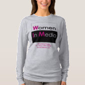 Vrouwen in Media Tee Shirt met lange mouwen (Voorkant)