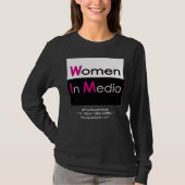 Vrouwen in Media Tee Shirt met lange mouwen (Voorkant)