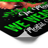 Vrouwen In mei Draag we een groen bewustzijn van g Poster (Hoek)