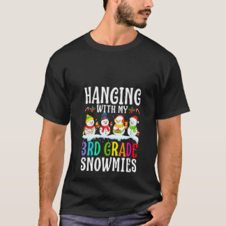 Vrouwen in mijn 3e klas Snowmies leraar T-shirt