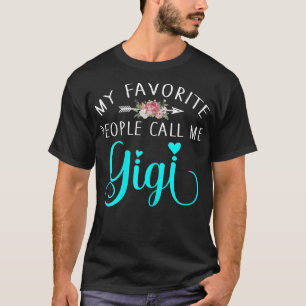 Vrouwen in mijn favoriete verpleegster noemen me G T-shirt
