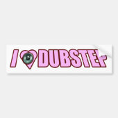 Vrouwen in mijn hart van Dubstep vrouwen Bumpersticker (Voorkant)