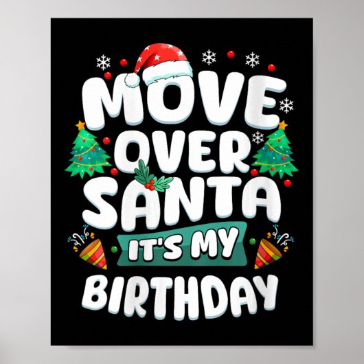 Vrouwen in mijn kerstperiode Grappige kerstverjaar Poster (Voorkant)