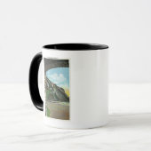 Vrouwen in neerwaartse richting van de top mok (Voorkant links)