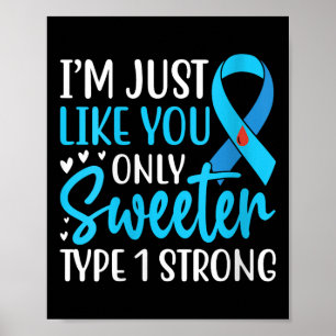 Vrouwen in net als jij alleen zoeter type 1 sterk poster
