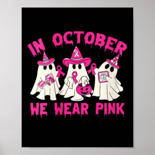 Vrouwen In Oktober Draag We Pink Mammo Tech Life B Poster