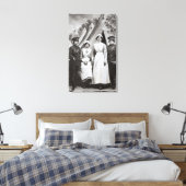 Vrouwen in oorlog, 1914-18 canvas afdruk (Insitu (Slaapkamer))