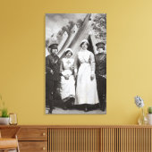 Vrouwen in oorlog, 1914-18 canvas afdruk (Insitu (Woonkamer))