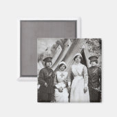 Vrouwen in oorlog, 1914-18 magneet (Voorkant / Achterkant)