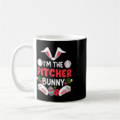Vrouwen in Pitcherl Baseball Easter Eggs Kostuum H Koffiemok (Links)