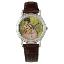 Vrouwen in roze (Elegant Lady) (Vrouw portret) Kun