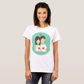 Vrouwen in shirt (Voorkant volledig)