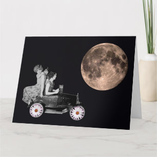 VROUWEN IN SPEELGOED CAR (MOEDERDAG) Groot Wenskaa Kaart