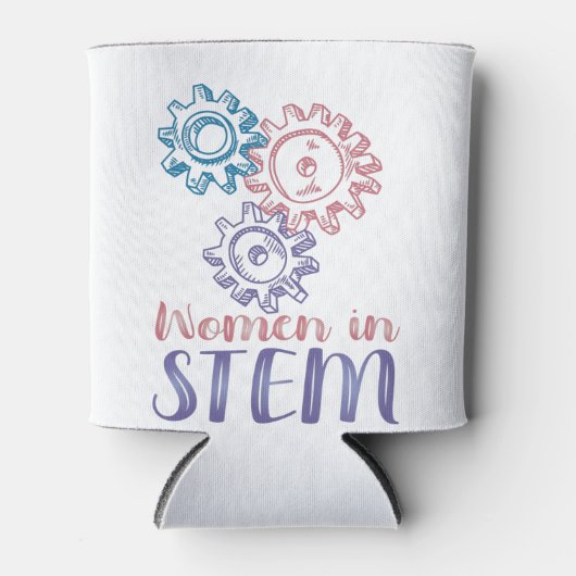 Vrouwen in STEM Blikjeskoeler (Voorkant)