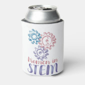 Vrouwen in STEM Blikjeskoeler (Blikje Achterkant)