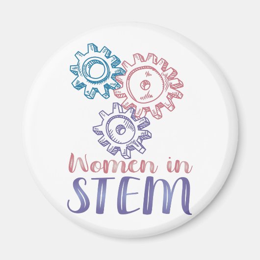 Vrouwen in STEM Magneet (Voorkant)
