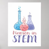 Vrouwen in STEM Poster (Voorkant)