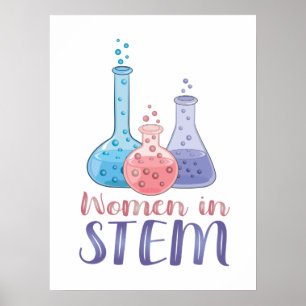 Vrouwen in STEM Poster