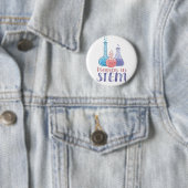 Vrouwen in STEM Ronde Button 5,7 Cm (In situ)
