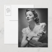 Vrouwen in Studio Posing Briefkaart (Voorkant / Achterkant)