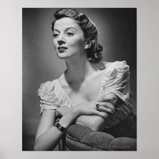 Vrouwen in Studio Posing Poster (Voorkant)