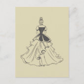 vrouwen in toga briefkaart (Voorkant)