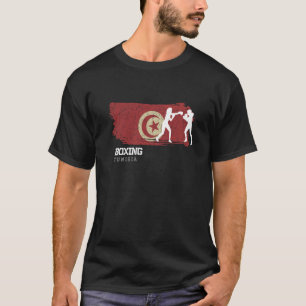 Vrouwen in Tunesië vechten tegen sport Boxing Boxe T-shirt