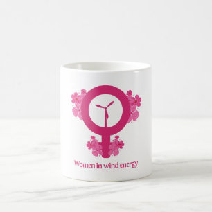 Vrouwen in Windenergie – Feministische Cadeau Koffiemok