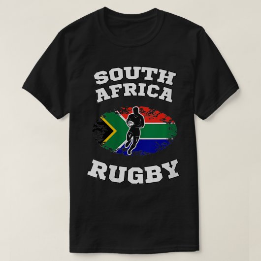 Vrouwen in Zuid-Afrika Springboks Rugby VNeck T-shirt (Design voorkant)