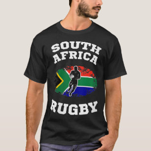 Vrouwen in Zuid-Afrika Springboks Rugby VNeck T-shirt