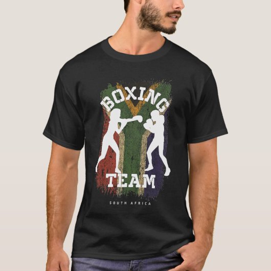 Vrouwen in Zuid-Afrika vechten tegen sport Vrij B T-shirt (Voorkant)